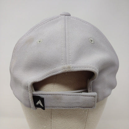 Raiger4 Construction Strapback Hat Gray OSFA Adjustable M2 Pacific Headwear