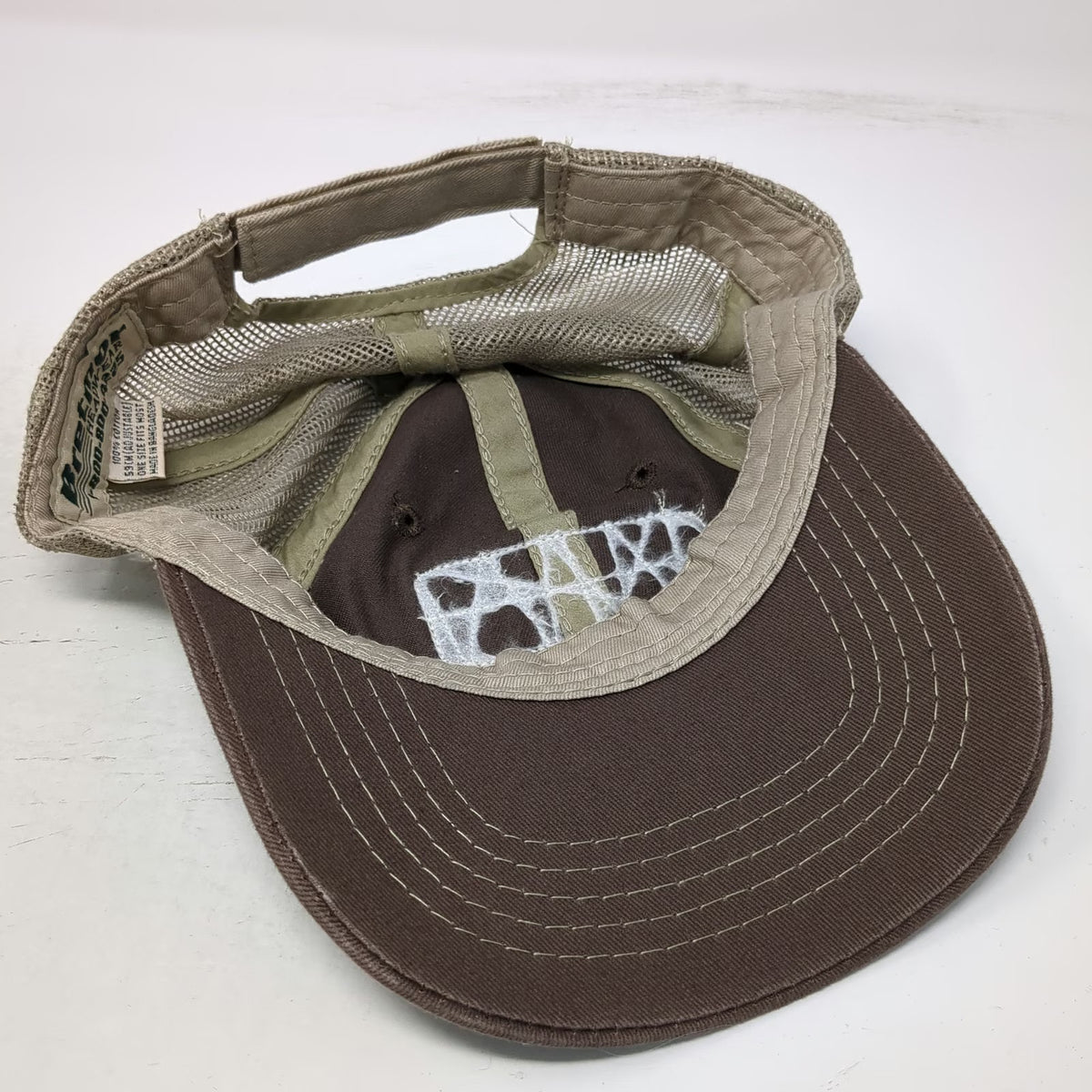 Bretton Baseball Cap Brown One Size Otis Defense Trucker Mesh Strapback Hat Gun