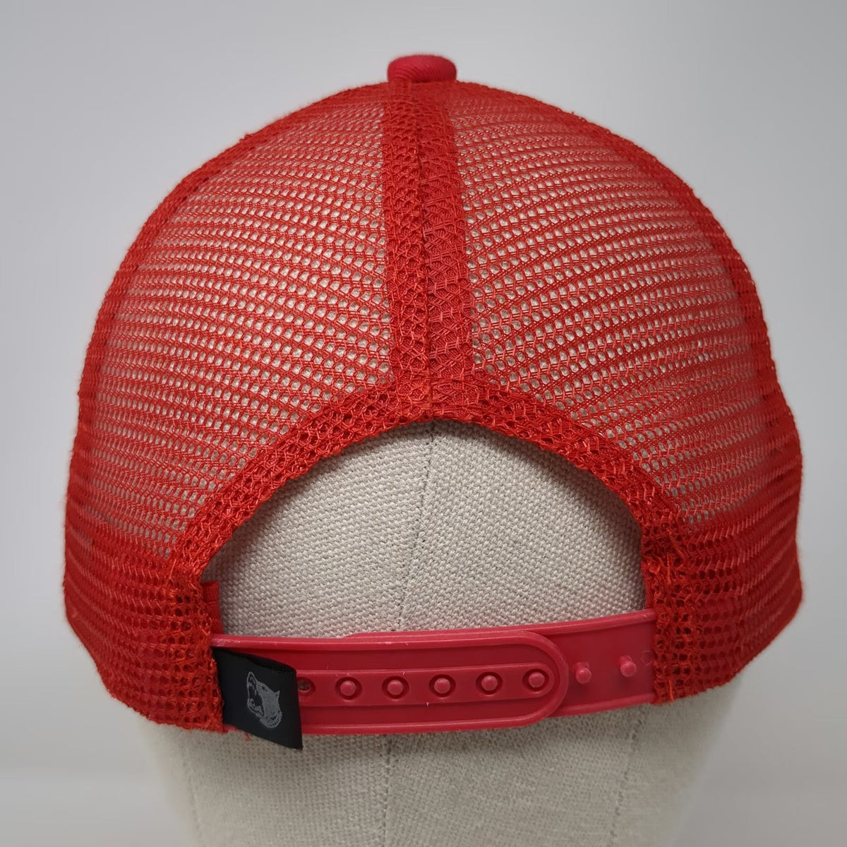Pit Bull Trucker Hat Red Tie-Dye Bicycle One Size Mesh Snapback Graphic Hat