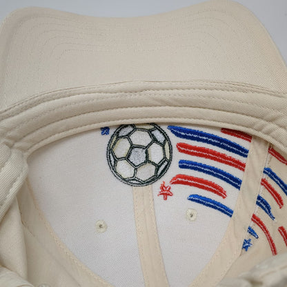 Chobani Baseball Cap Beige One Size USA Soccer Feed the Dream Strapback Hat