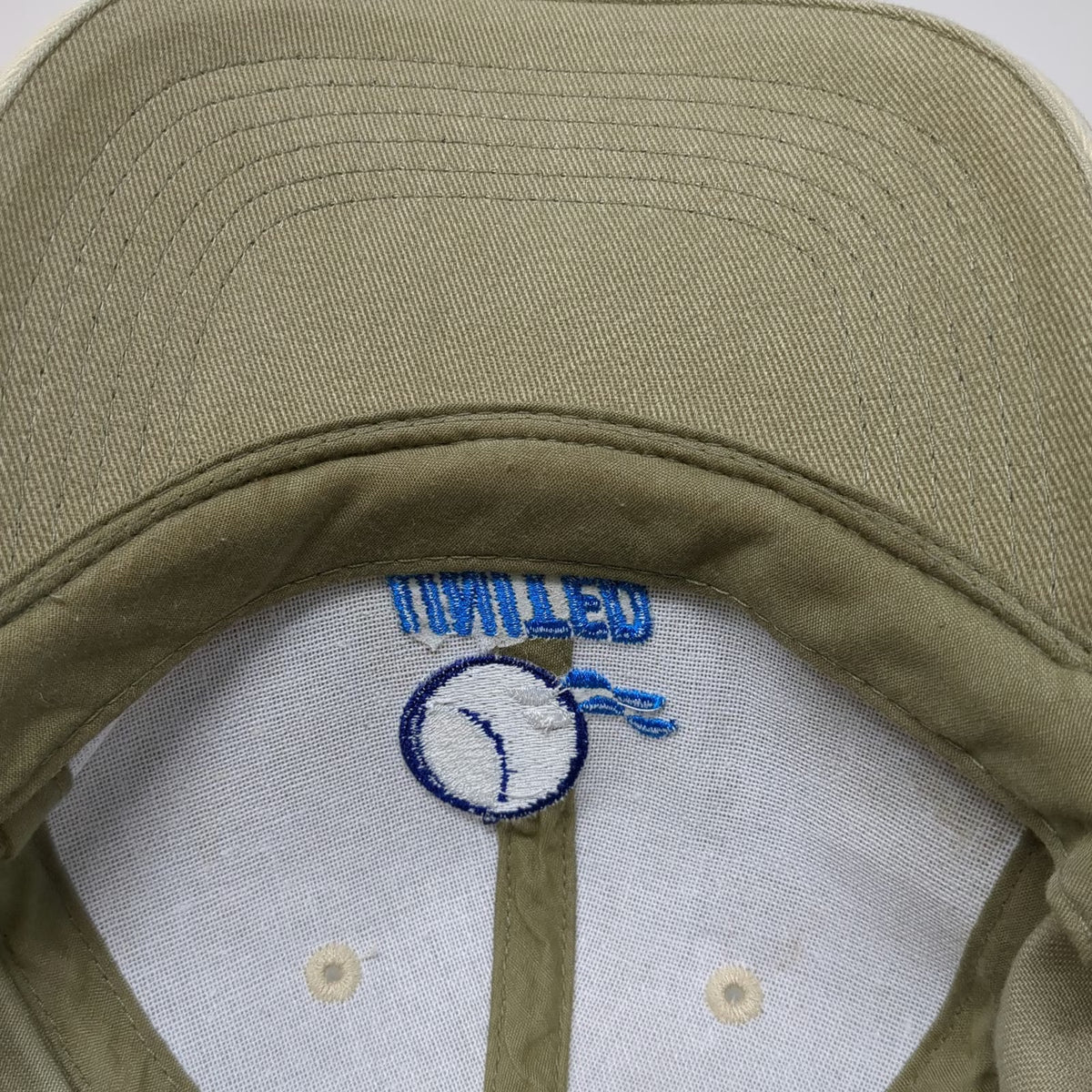Farwest Group United Pipe Supply Flint Walling Baseball Cap Beige One Size Hat