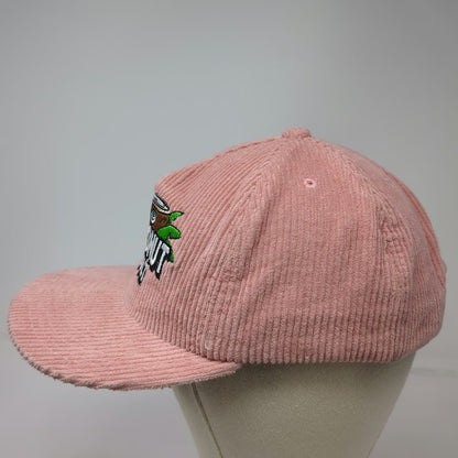 Weld 5 Panel Pink One Size Corduroy Slideback Hat Coconut Cult Graphic Cotton