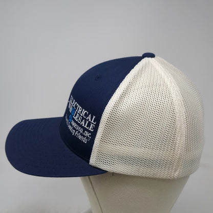 Port Authority Baseball Cap Blue XL Hat Mesh Back Electrical Wholesale Supply