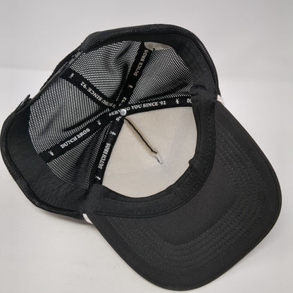 Drink More Coffee Snapback Rope Trucker Hat Black One Size Adjustable