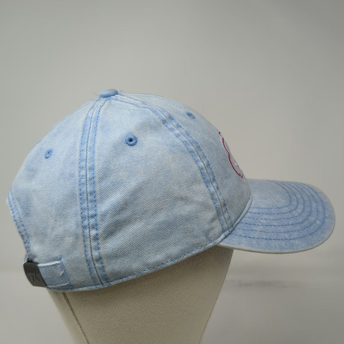 Richardson Baseball Cap Blue One Size Ginny's Cookies & Cream Embroidered Hat
