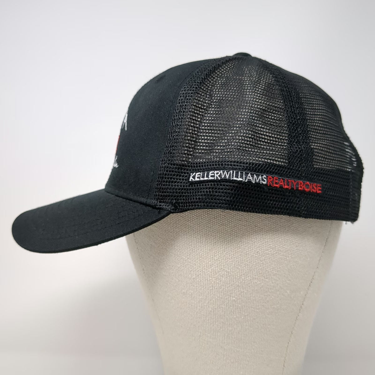 Port Authority Trucker Hat Black OSFM Mesh Keller Williams Realty Boise Idaho