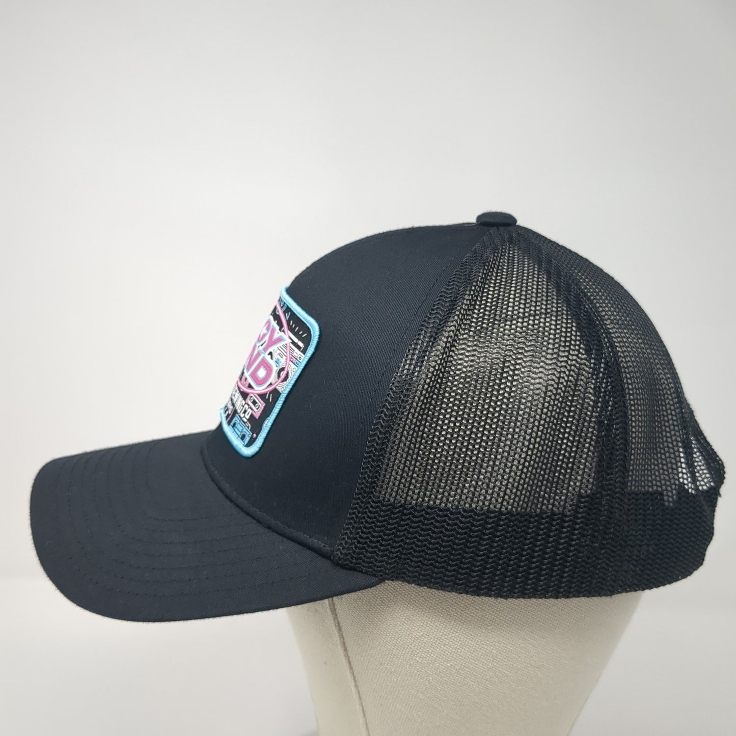 Boy Band 10Barrel Brewing Co Boise Idaho Trucker Hat Black One Size Mesh Back