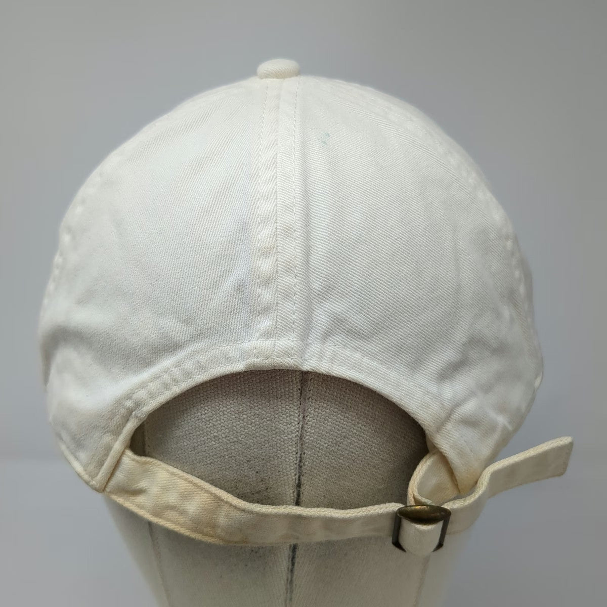 GAP Baseball Cap White One Size Paint Splatter Graphic Adjustable Cotton Hat