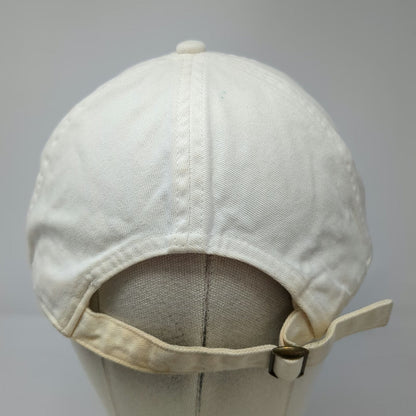 GAP Baseball Cap White One Size Paint Splatter Graphic Adjustable Cotton Hat