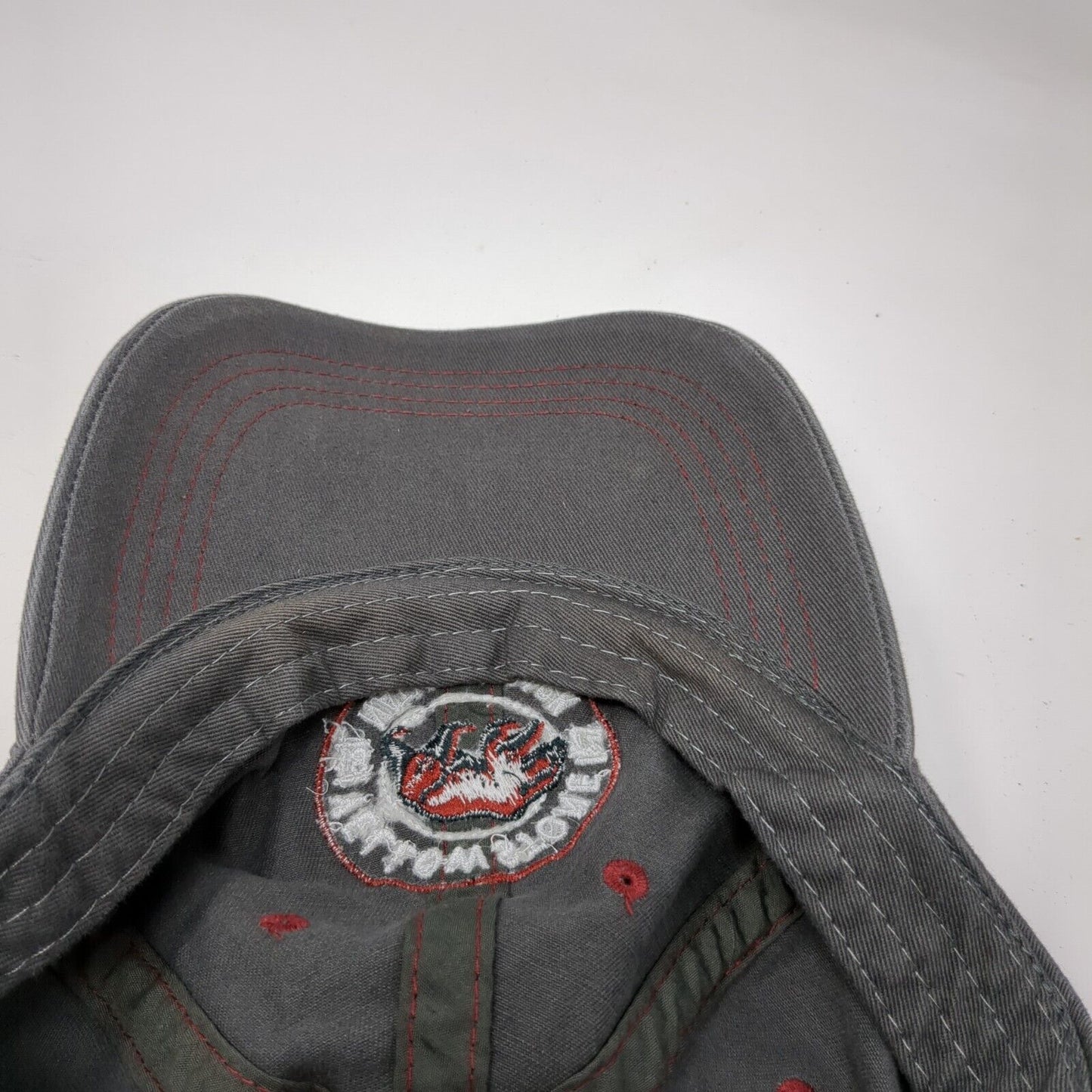 Yellowstone National Park 1872 Slideback Hat Gray OS Adjustable Embroidered
