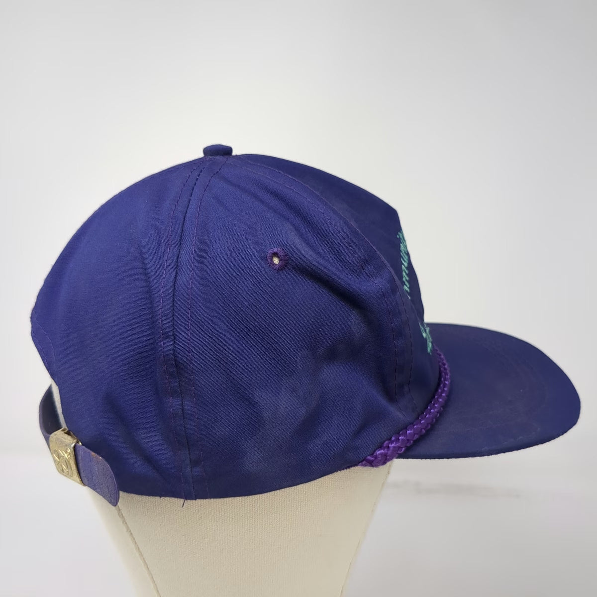 Purple Trucker Hat One Size Community True Value 40th Anniversary Golf Rope Brim