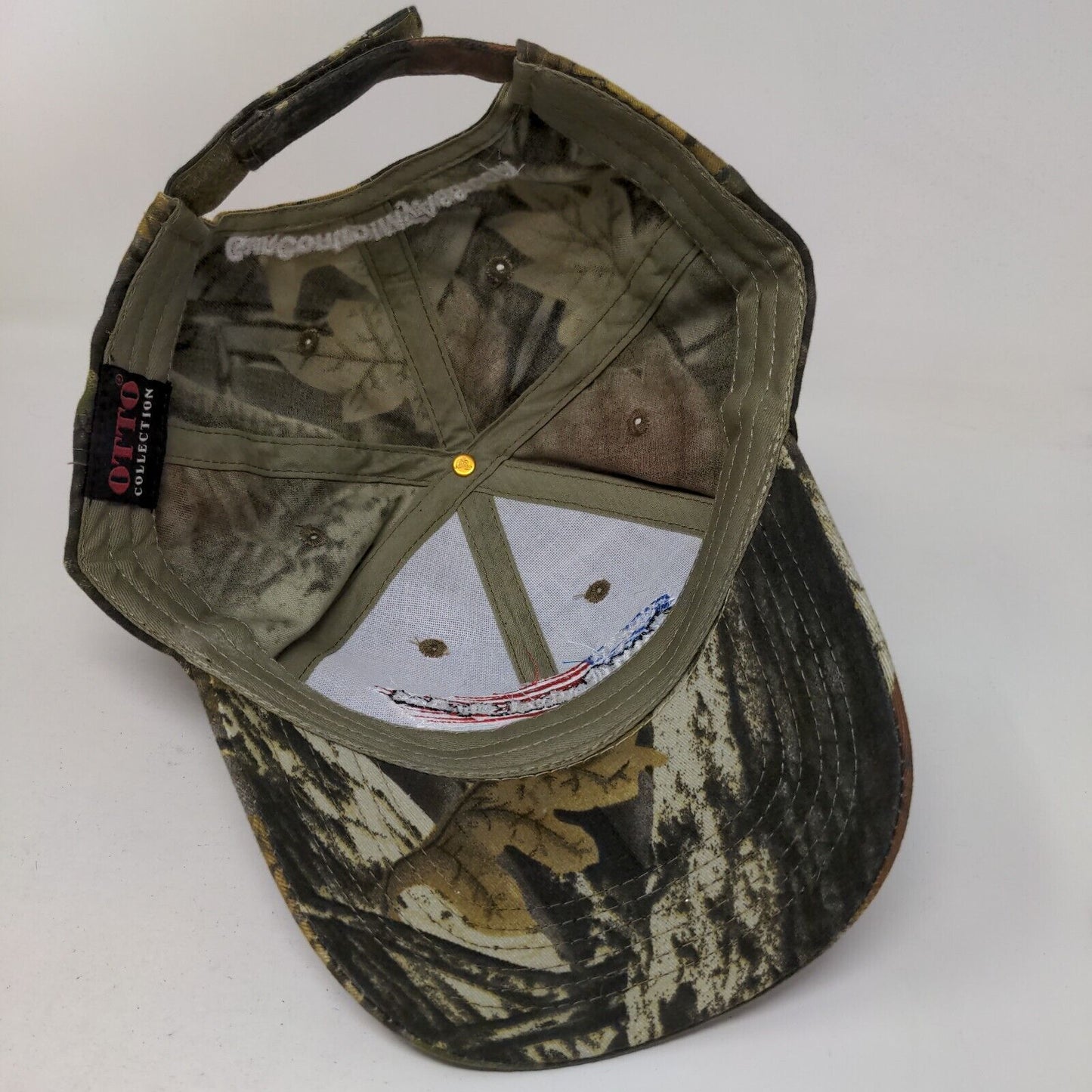 Gun Control My Ass Strapback Hat Camouflage OSFM Embroidered Patriotic Otto