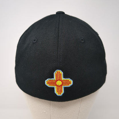 RES Power For Good Logo Fitted Hat Black Medium Embroidered Flexfit