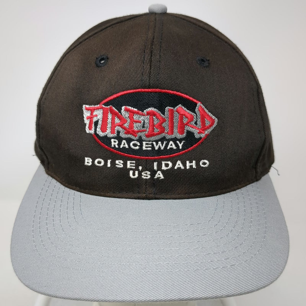 Otto Snapback Black Hat One Size Firebird Raceway Boise Idaho USA Structured