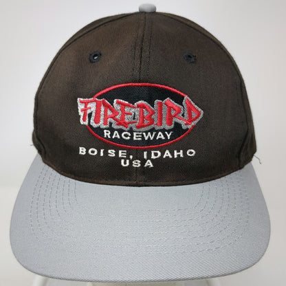 Otto Snapback Black Hat One Size Firebird Raceway Boise Idaho USA Structured