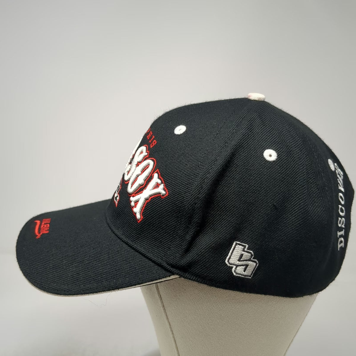 Big Boy Gear Memphis Red Sox Black One Size Cap Hat NLBM Discover Greatness