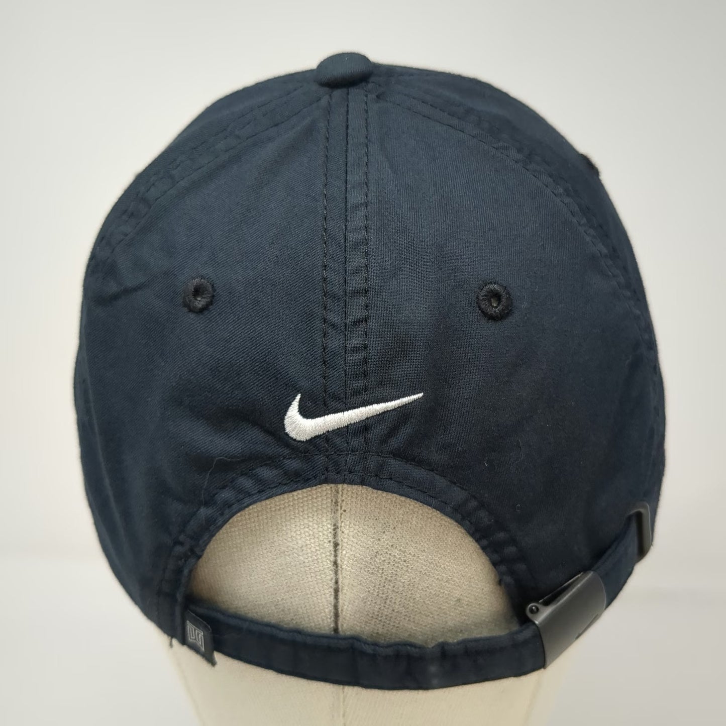 Nike Baseball Cap Blue One Size Tiger Heritage86 Dri-FIT Adjustable Swoosh Hat