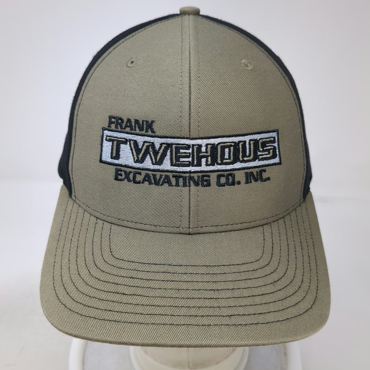 Richardson Snapback Green Black One Size Frank Twehous Excavating Co Hat Work