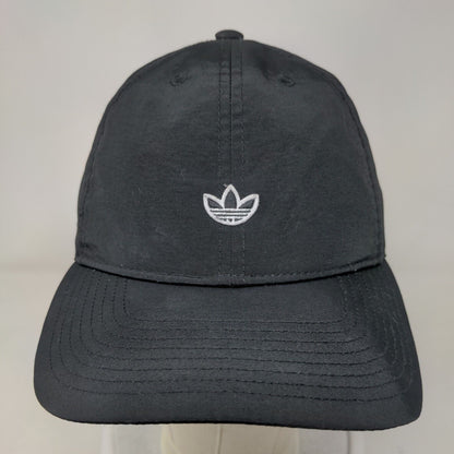 Adidas Trefoil Women's Slideback Hat Black OSFW Embroidered Adjustable