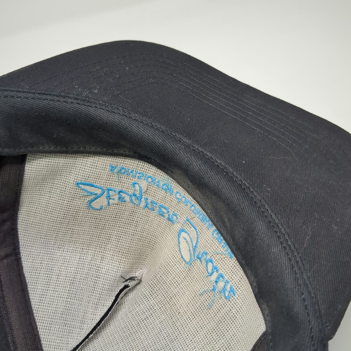 Black Trucker hat Vintage Snapback Stegner Grain Columbia Agriculture Embroider