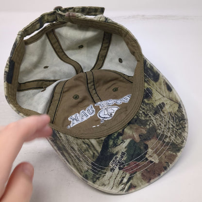 Mossy Oak Outdoor Gear Baseball Cap Green Camo One Size Adjustable Slideback Hat