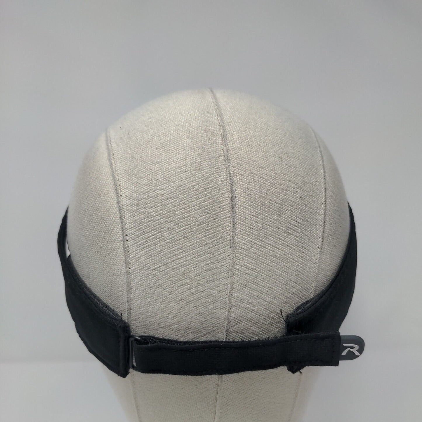 RJS 25th Invitational Strapback Visor Hat Black Adjustable Richardson