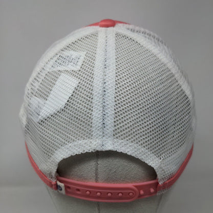 Tropical Things ROXY Snapback Trucker Hat Pink One Size Adjustable Mesh Back