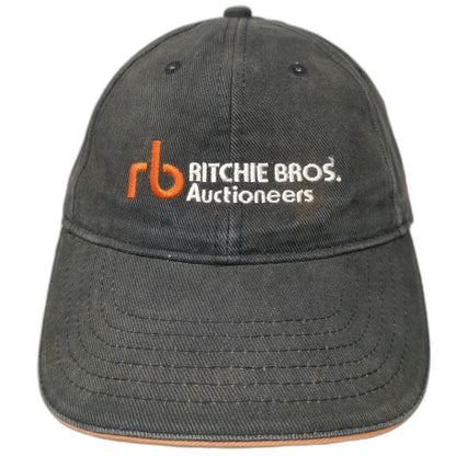 Baseball Cap Black One Size Ritchie Bros Auctioneers Strapback Hat