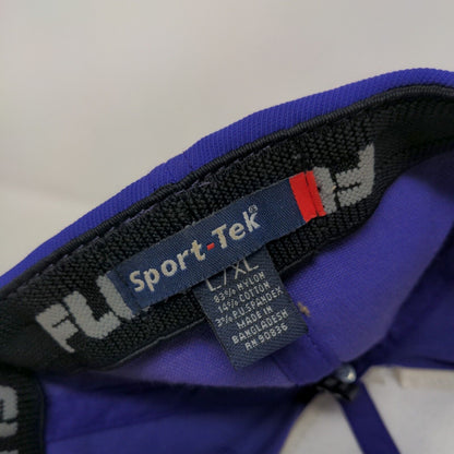 Sport Tek Men's Fitted Hat Purple L/XL Embroidered Team Ramrod Super Troopers