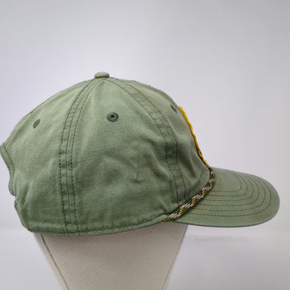 Mad Engine 5 Panel Green One Size Smokey Bear Wildfire Prevention Snapback Hat