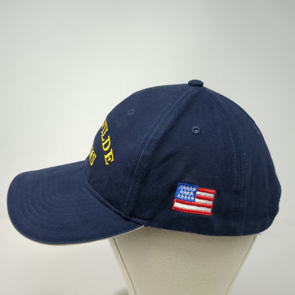 Cap America Baseball Cap Blue Yellow One Size Idylwilde Farms American Flag Hat