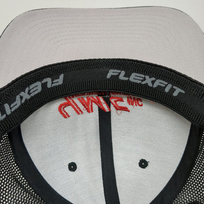 Port Authority Baseball Cap Black XL YMC Mechanical Contractor Flexfit Mesh Hat