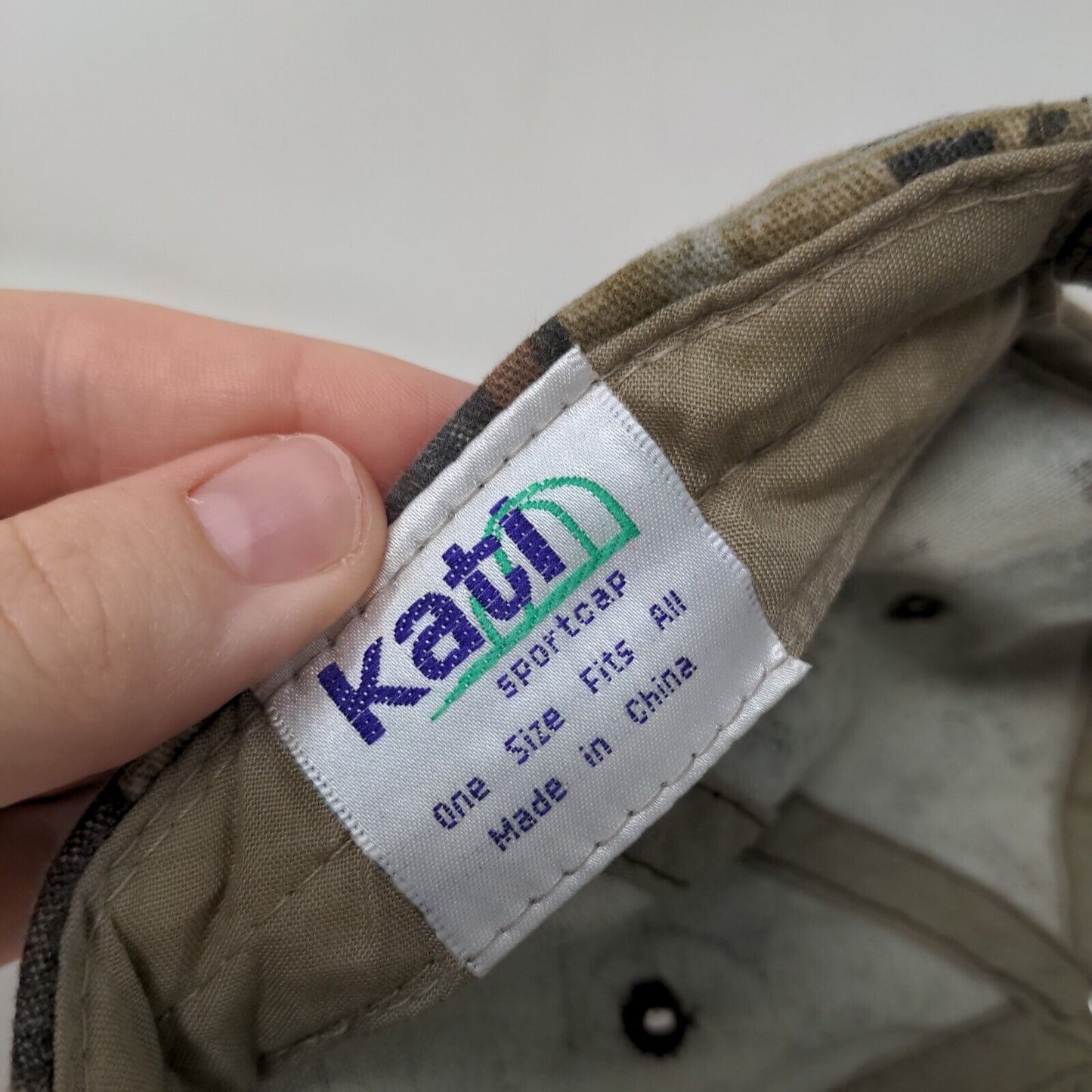 Rockwater Energy Solutions Strapback Hat Camouflage OSFA Embroidered Katl Cap