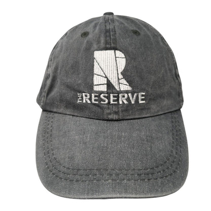 The Reserve Slideback Hat Gray One Size Adjustable Simplicity 6 Panel