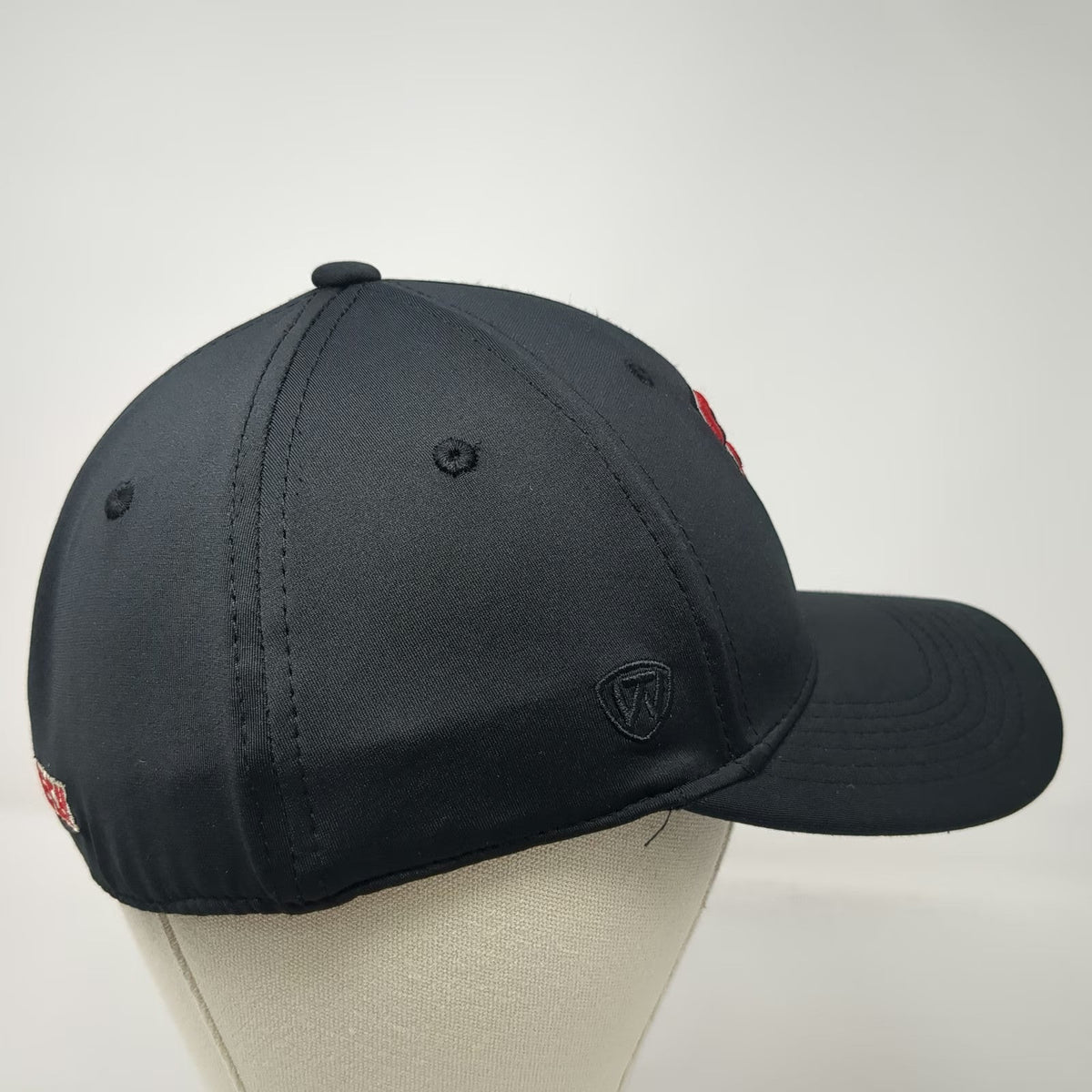 Texas Tech Red Raiders NCAA Top of the World Hat Black One Size Memory Fit Logo
