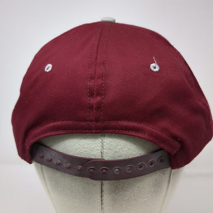 Mid-West Marketing Snapback Hat Red Gray One Size Doe Run Lead Smelting 100th