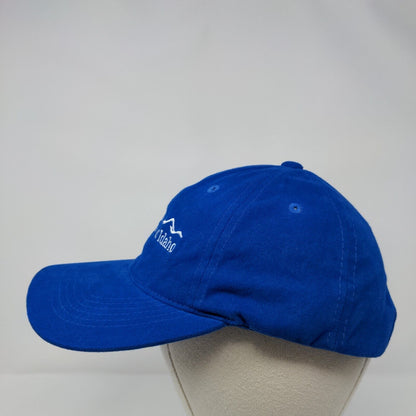 Blue Cross of Idaho Slideback Hat Blue OSFA Adjustable Vented Holes Sportsman