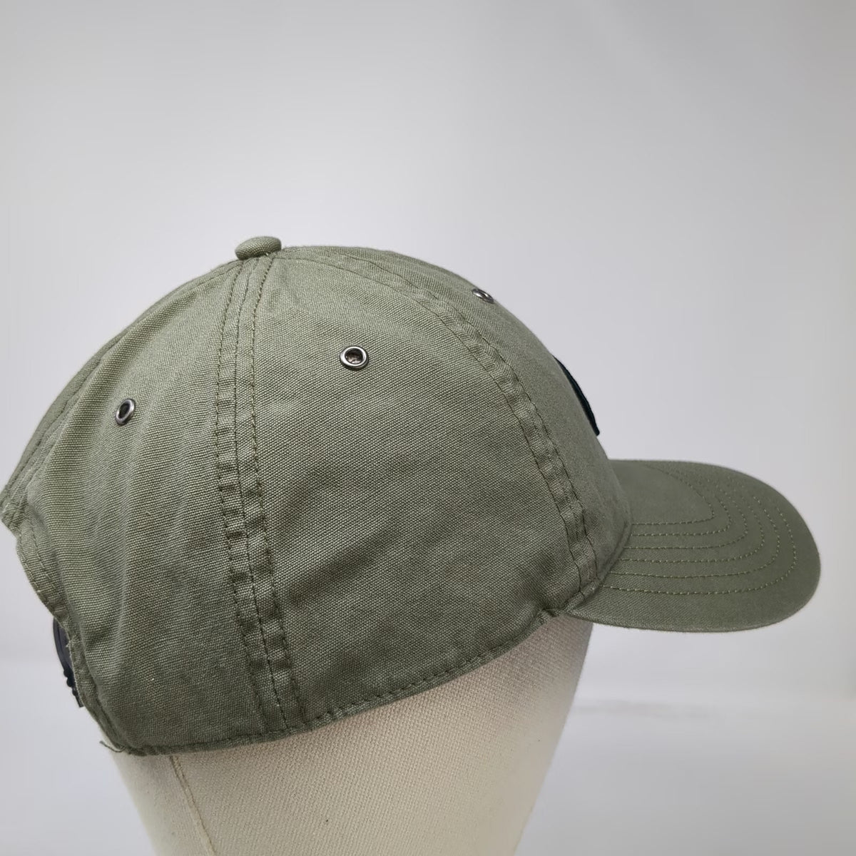 Subaru Snapback Hat Green One Size Logo Patch Brim Tag 6-Panel Cotton Adjustable