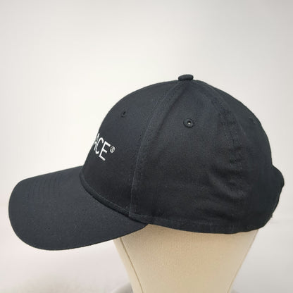 New Era Baseball Cap Black One Size EMFACE Embroidered 9FORTY Strapback Hat