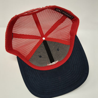 RJS Invitational Snapback Mesh Back Trucker Hat Multi One Size Adjustable