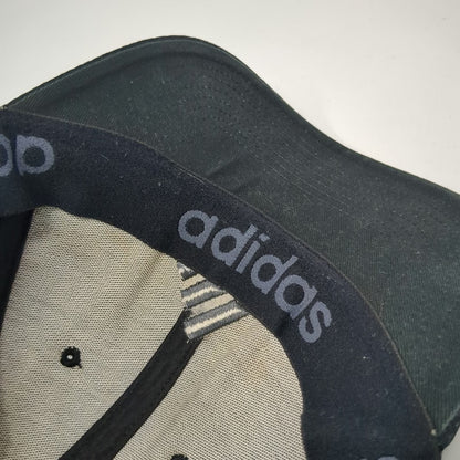 adidas Baseball Cap Black XL Performance Mesh Stretch Fit Climalite Athletic Hat