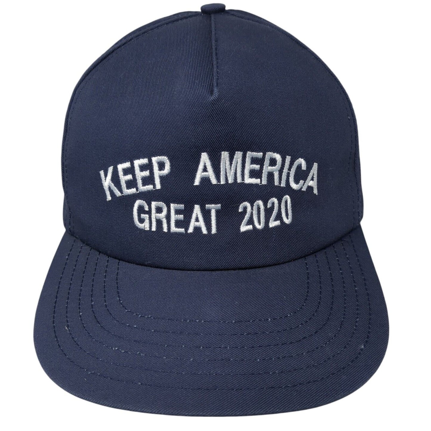 Keep America Great 2020 Snapback Hat Blue OS Adjustable Embroidered 6 Panel