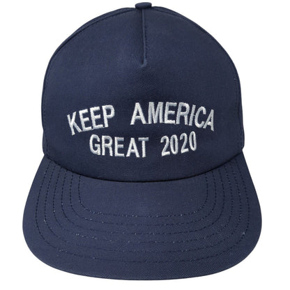 Keep America Great 2020 Snapback Hat Blue OS Adjustable Embroidered 6 Panel