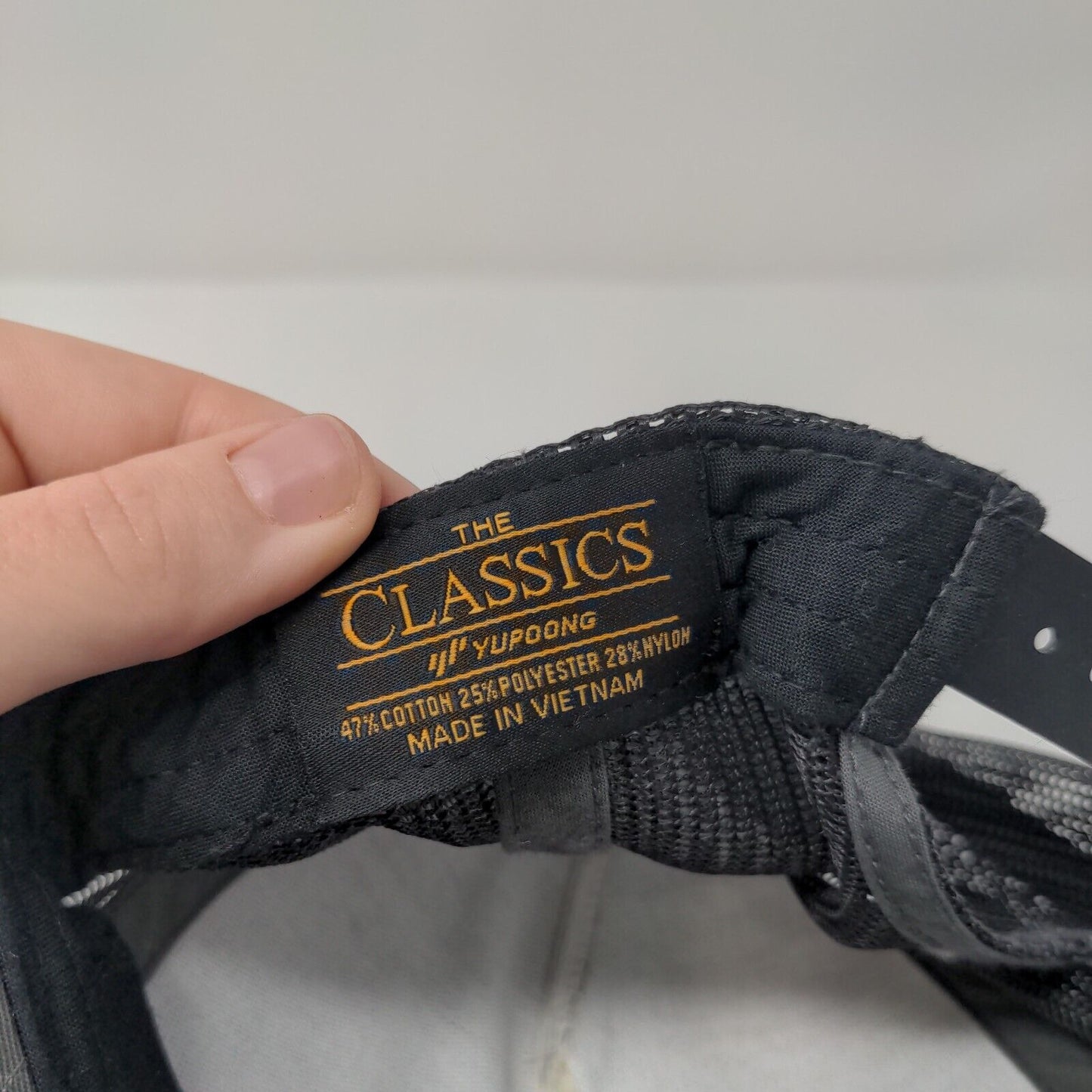 Turn It Up Snapback Trucker Hat Gray One Size Adjustable The Classics Yupoong