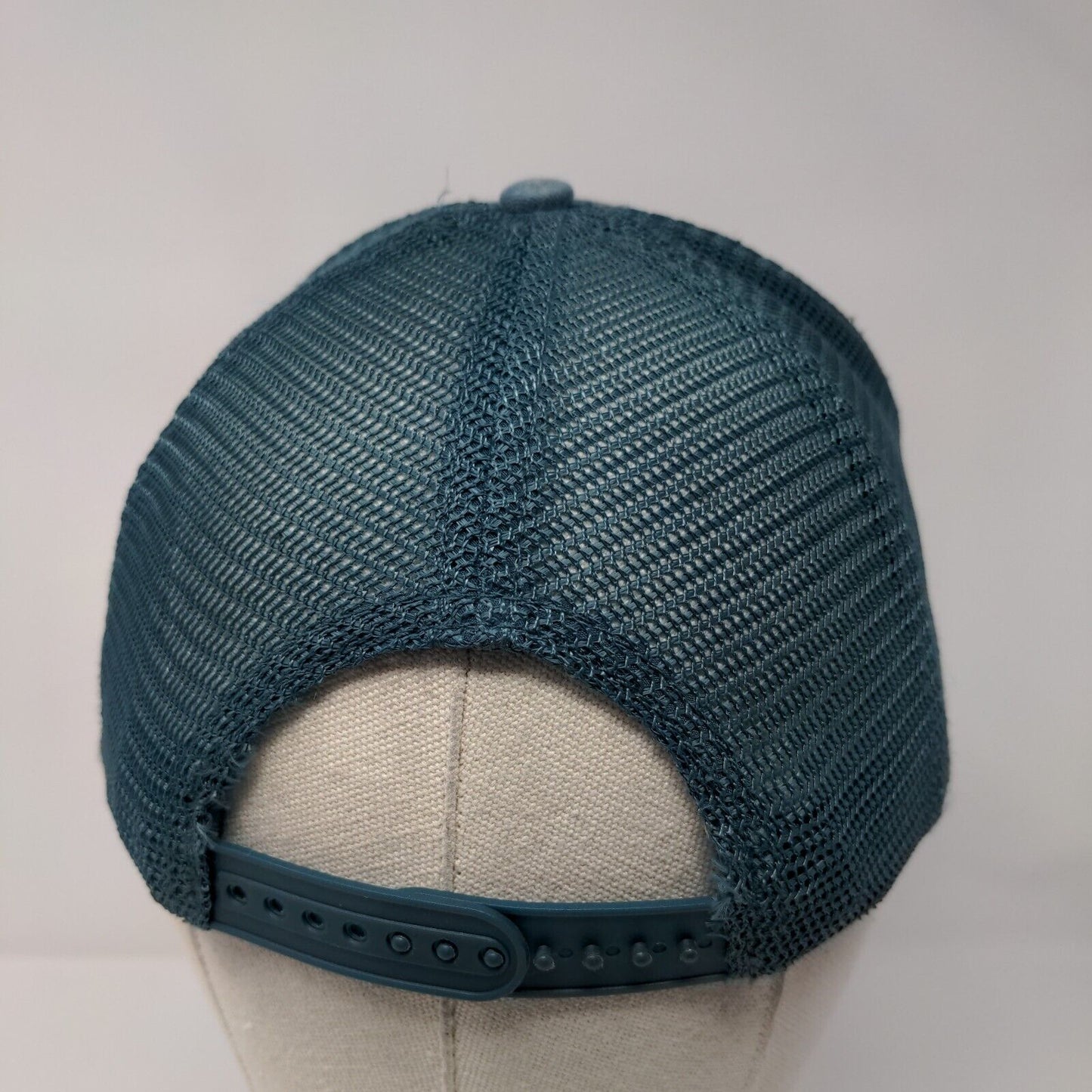 Doing My Best Snapback Trucker Hat Greenish-Blue One Size Mesh Back Mighty Fine