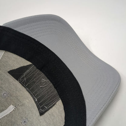 Legacy 5 Panel Gray Hat Montana Mountain Patch White Mesh One Size Strapback