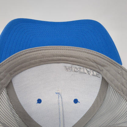 Midstate Electric Snapback Trucker Hat Blue OS Adjustable Mesh Back Richardson