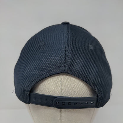 US Air Force Retired Snapback Hat Blue One Size Adjustable 6 Panel