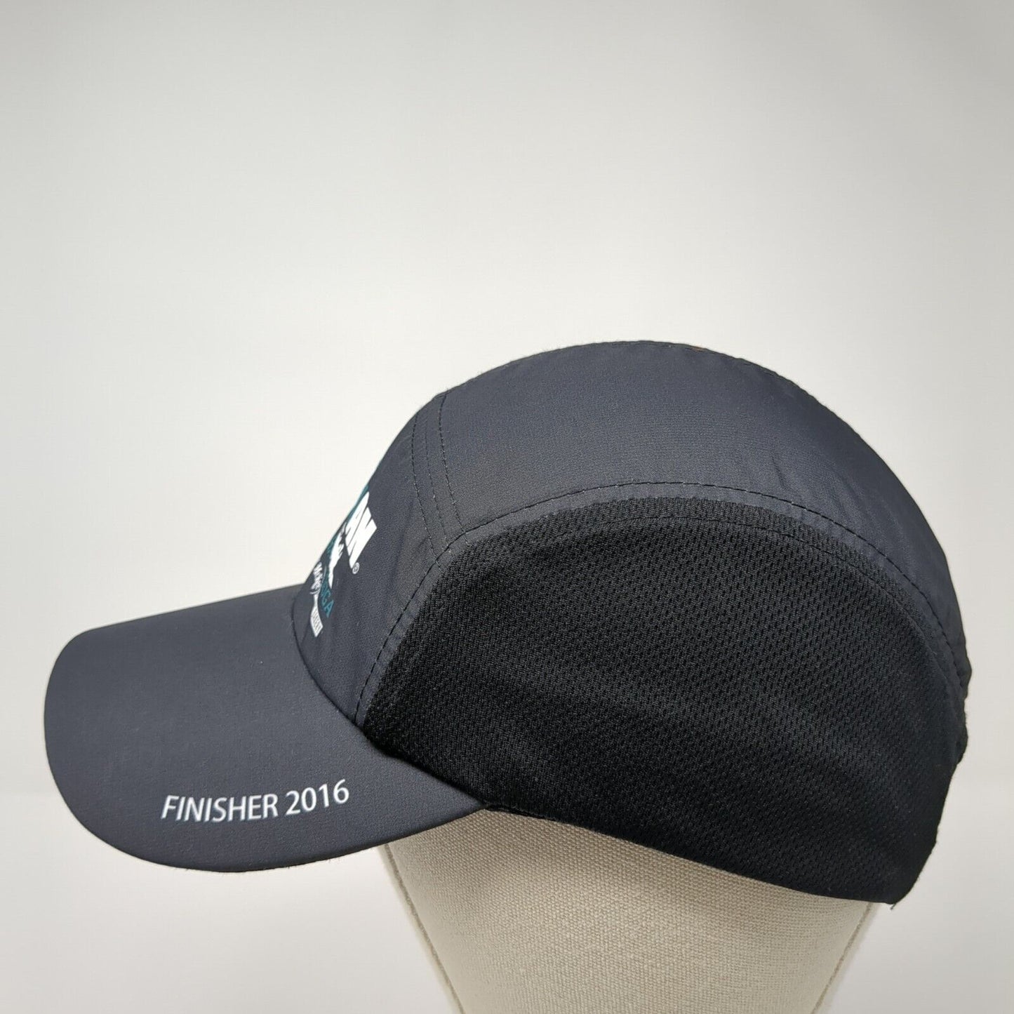 Sunbelt Bakery Ironman Strapback 5 Panel Hat Black One Size Finisher 2016