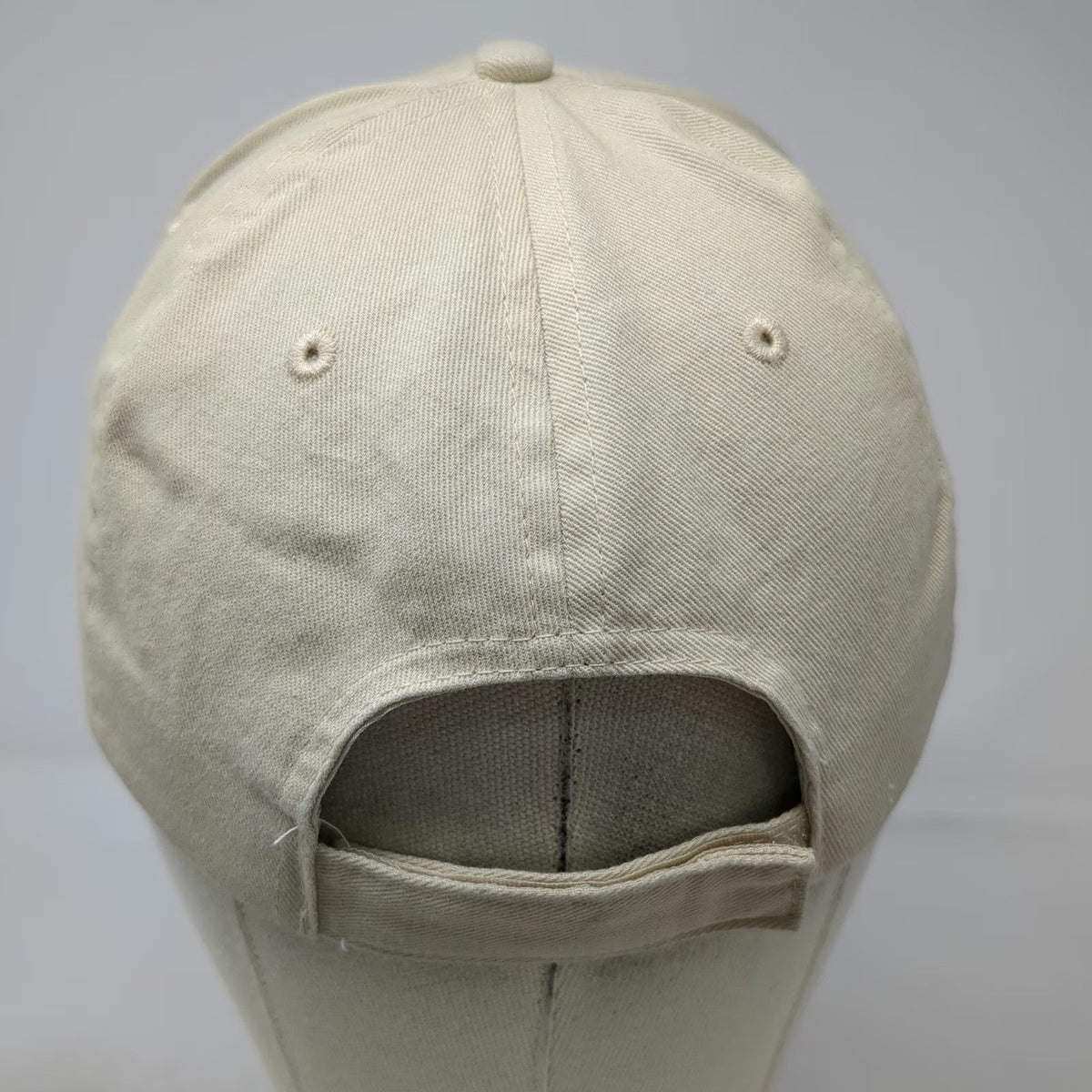Hit Baseball Cap Beige One Size Block Island Utility District Strapback Hat